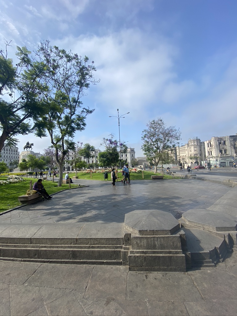 historical site: plaza de armas