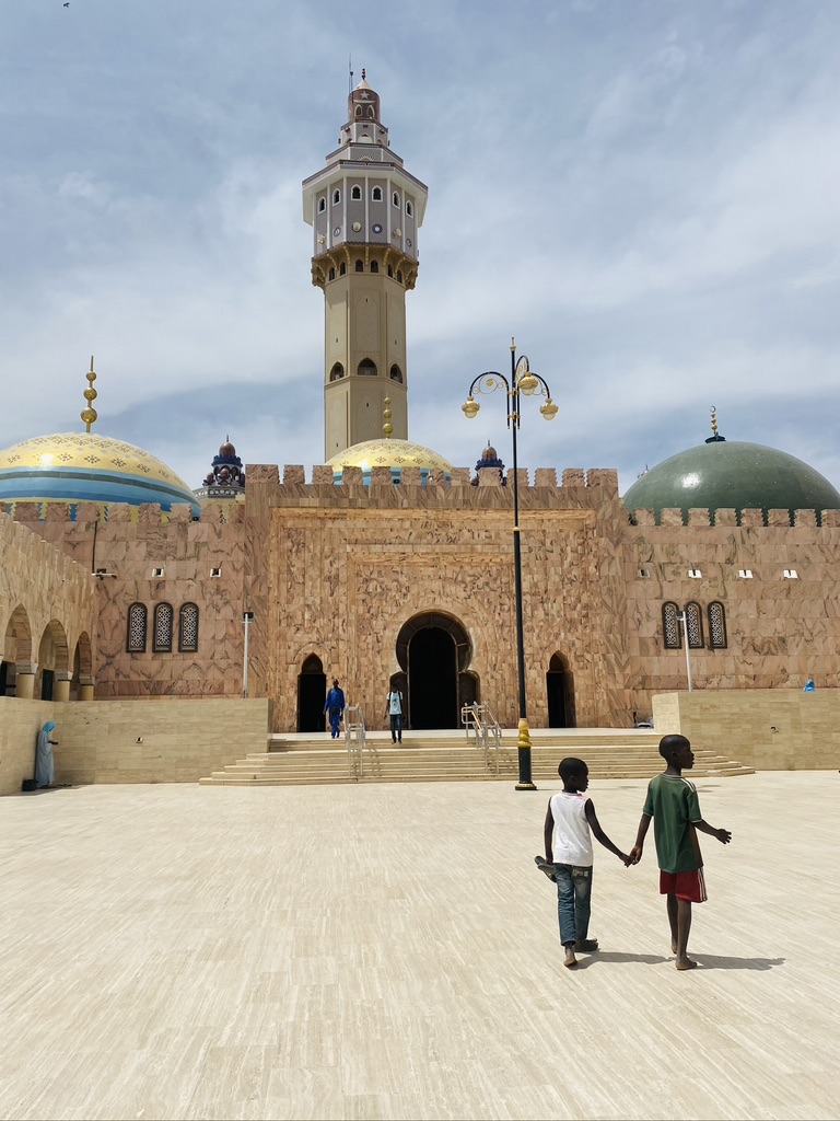 the biggest mosque in touba IN SENEGAL