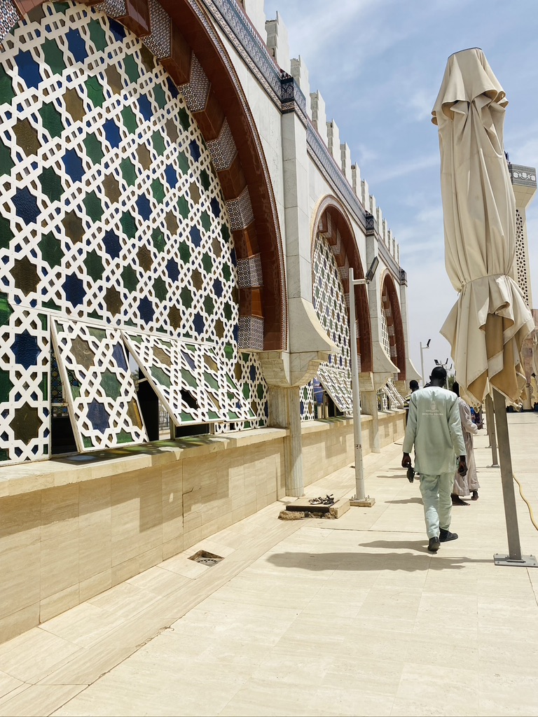 the biggest mosque in touba IN SENEGAL