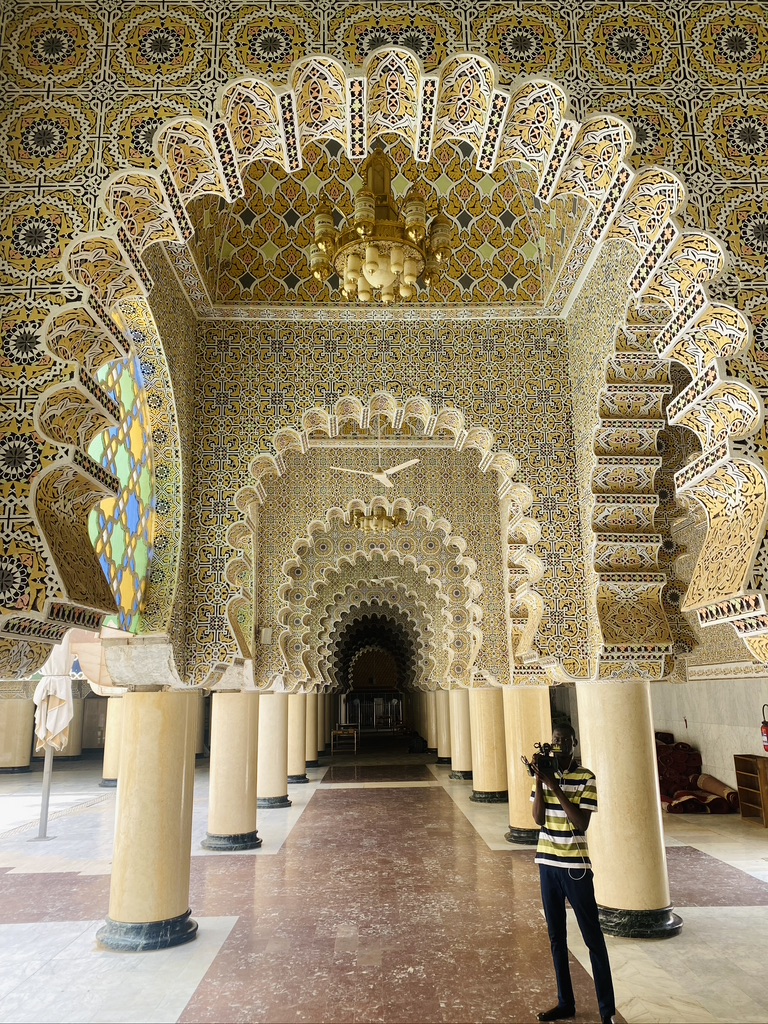 the biggest mosque in touba IN SENEGAL