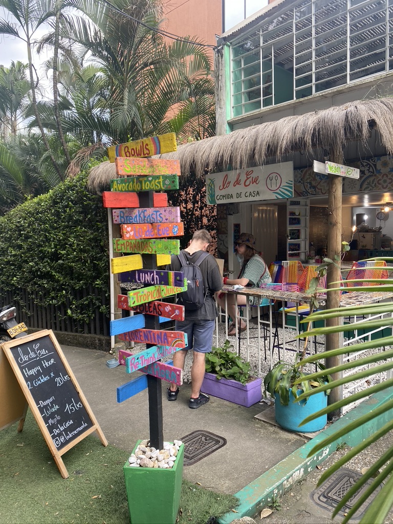 coffee shop in Medellín 