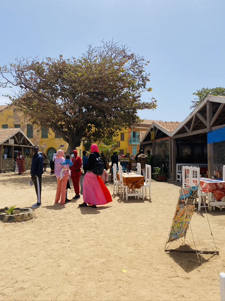 the local restaurants in ile goree in senegal 