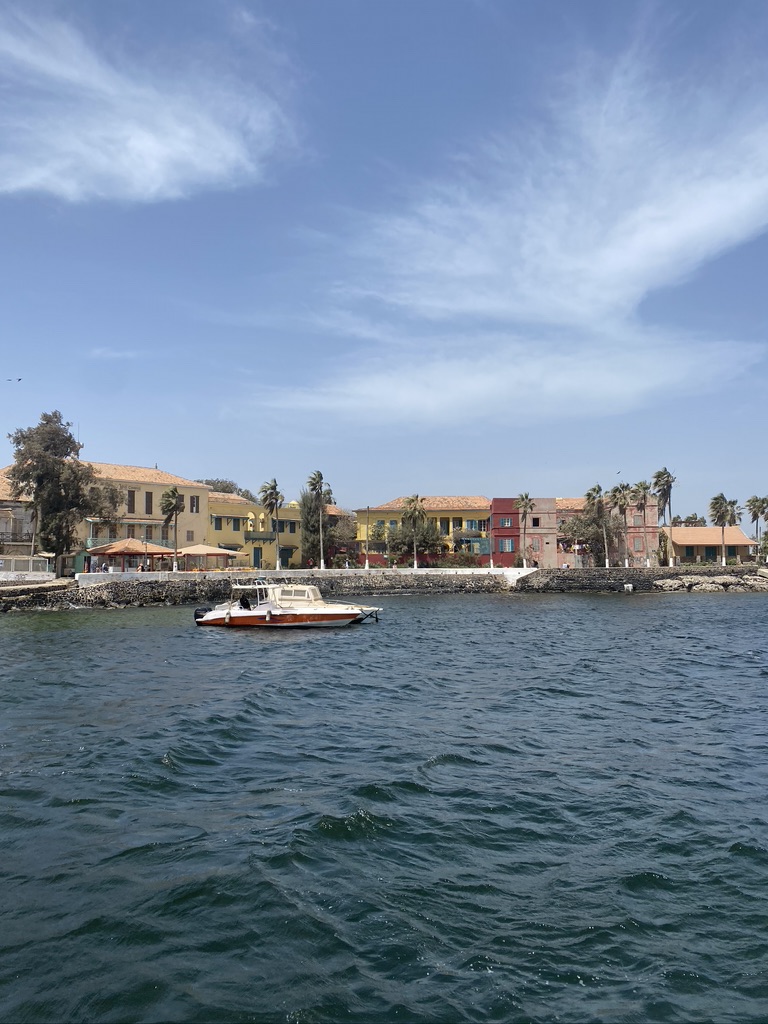 on the way to ile goree in senegal 