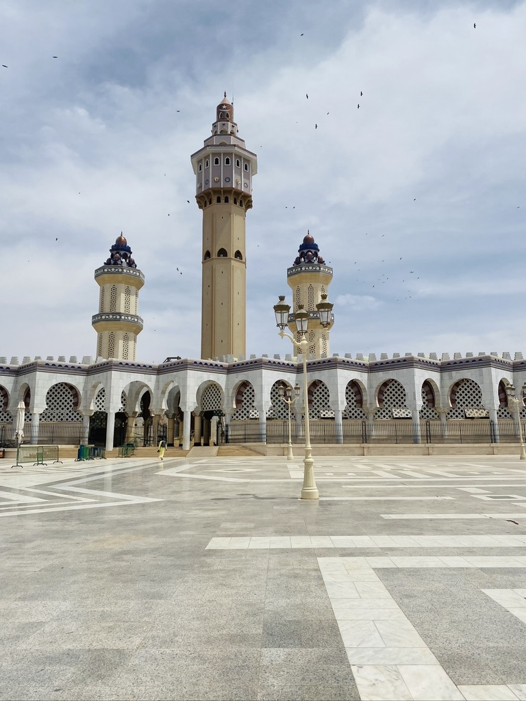 the biggest mosque in touba IN SENEGAL