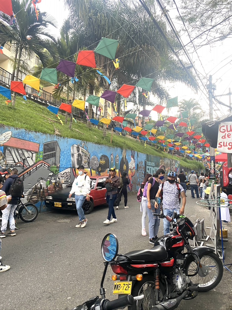 Comuna 13 in Medellín 