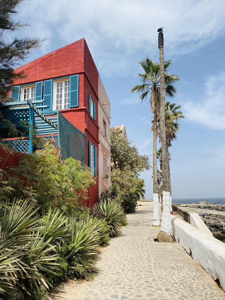 architecture of ile goree in senegal 