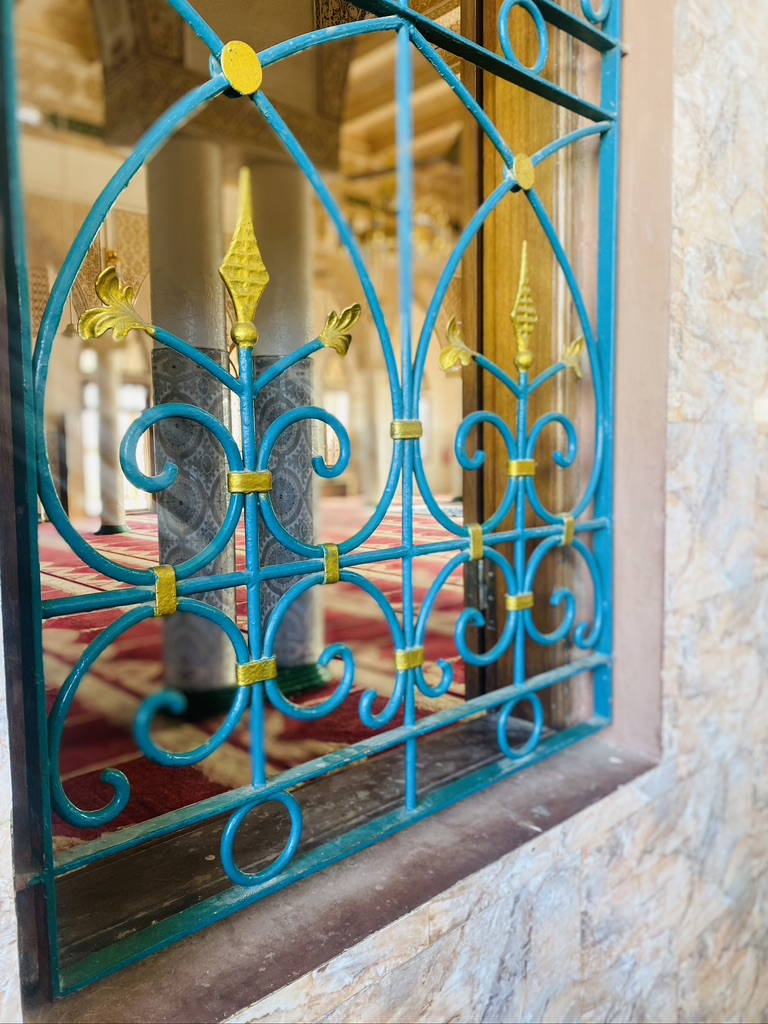 a mosque in TIVAOUANE IN SENEGAL